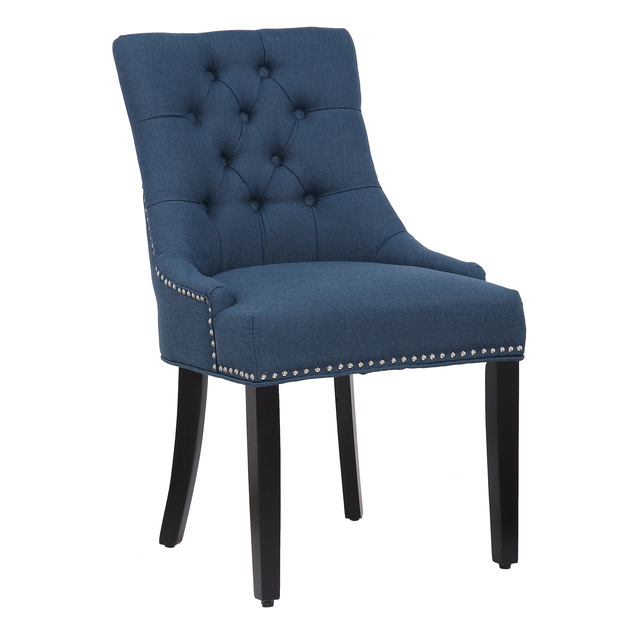 Blue Upholstered Dining Chairs