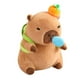 thumbnail image 5 of Lindo capibara de peluche Capibara Toybara Toybra con Morve Eliminando la habitación de los niños Caparazón de tortuga D, 5 of 9