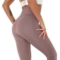 thumbnail image 3 of VASLANDA Women's High Waist Workout Compression Seamless Fitness Yoga Leggings Butt Lift Active Tights Stretch Pants, 3 of 6