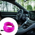 thumbnail image 3 of EL Wire Car Interior LED Strip Lights USB Powered Electroluminescent Ambient Lighting Kit for Vehicle Decoration with Sewing Edge, 3 of 3