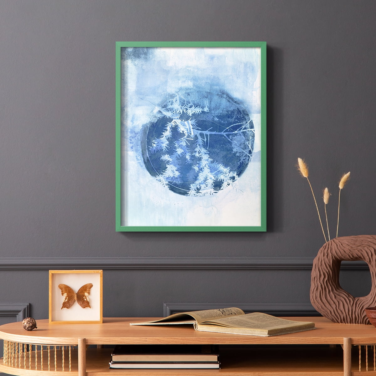Winter Sky Framed Print - Solid Wood in Single Picture Frame Solid Wood 2 Framed Print