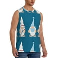 thumbnail image 2 of Balery Nurse Doctor Gnomes Men's Sleeveless Muscle Shirts Workout Tank Top, Moisture Wicking, Odor Protection-Medium, 2 of 8