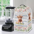 thumbnail image 5 of HELLHERO Top Handle Blender Dust Cover with Easter Highland Cow & Handle 15.94"H x 9.45"L x 7.28"W, 5 of 6