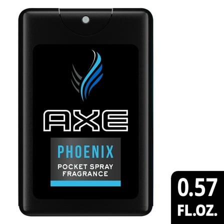 AXE Spray Fragrance for Men, Travel-Size Body Spray Deodorant, Phoenix 250 Sprays Per Package 0.57 oz