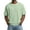 Light Green #15, variant on Dresfit Shirts for Men Crew Neck Short Sleeve Shirts 2026 Summer Oversized Waffle Sweatshirts Loose Fit Lapel Big and Tall Basic T Shirts S