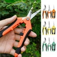 thumbnail image 1 of Juego de Tijeras de Jardinería de Acero Inoxidable | Tijeras de Podar Multiusos de 3 Piezas | Mangos Ergonómicos | Naranja, Verde y Amarillo | Herramienta de Jardinería y Hogar de 19 Cm, 1 of 6