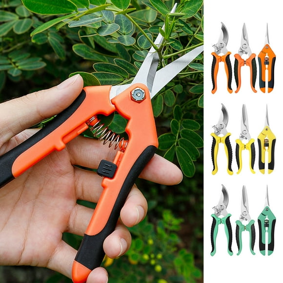 Sentmoon Stainless Steel Gardening Scissors Set Multipurpose Flower Branch Pruner Garden Shears Courtyard Cutting Tool Durable Ergonomic Handle for Home Outdoor Plants