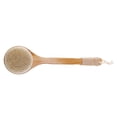 thumbnail image 1 of Cepillo corporal para piel seca Cepillo exfoliante para baño cerdas naturales yuxing mango largo de madera color madera, 1 of 5