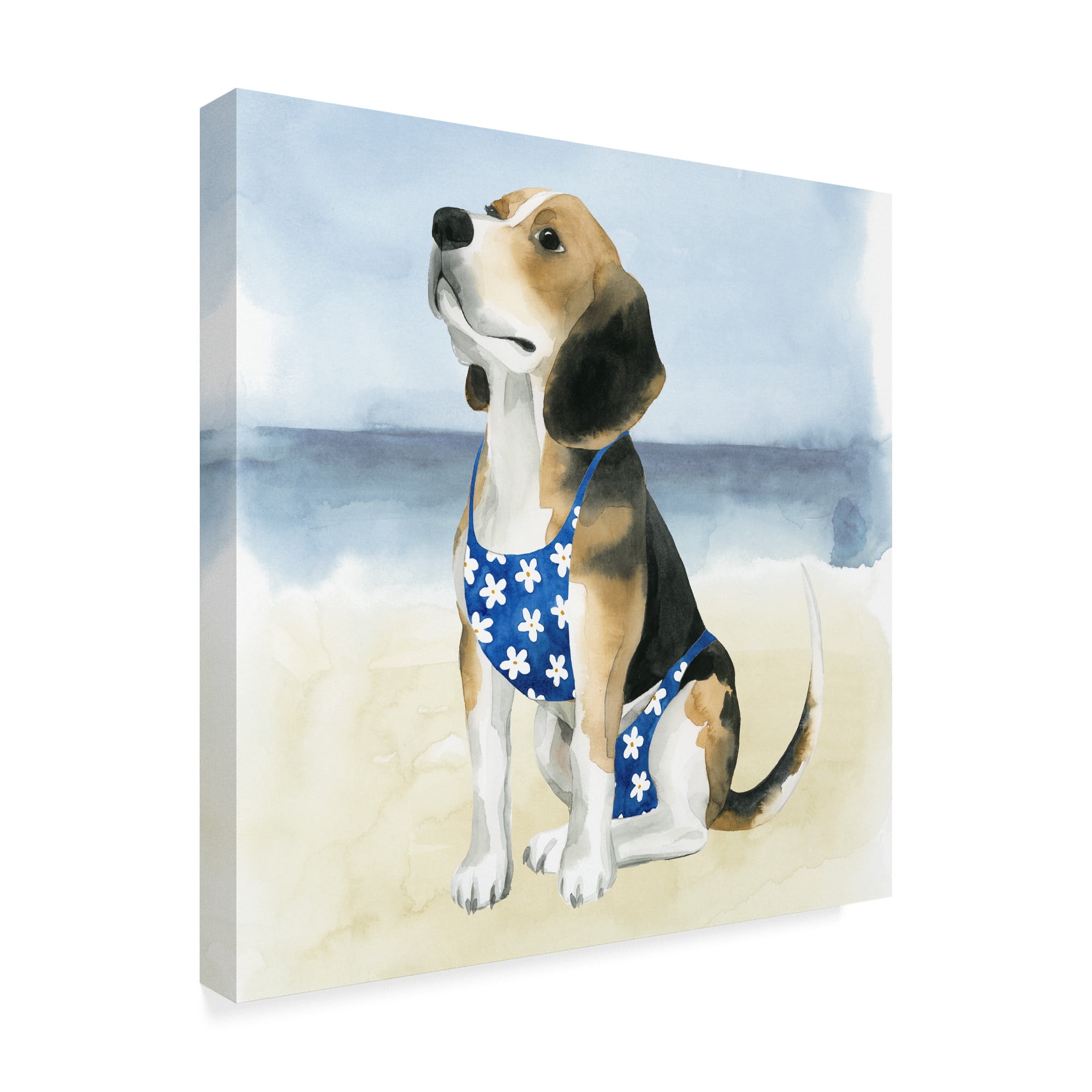 Trademark Fine Art 'Hot Dog II' Canvas Art by Grace Popp