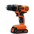 BLACK+DECKER 20Volt MAX* LithiumIon DrillDriver + Circular Saw Combo