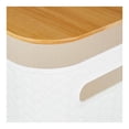 thumbnail image 2 of Caja Home Trends Organizadora de Plástico con Tapa de Bambú, 2 of 4