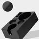 thumbnail image 1 of Coffee Tamper Mat Stand Portafilter Holder Rack Distributor58MM Espresso Maker Tool Barista Accessory Coffee Knock Box A, 1 of 5