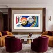 TCL 65 Class NXTVISION TV QLED 4K Smart Google TV and Flush Wall Mount (New 2024) - Art TV, Matte Anti-Glare Screen, 120Hz - 65A300W