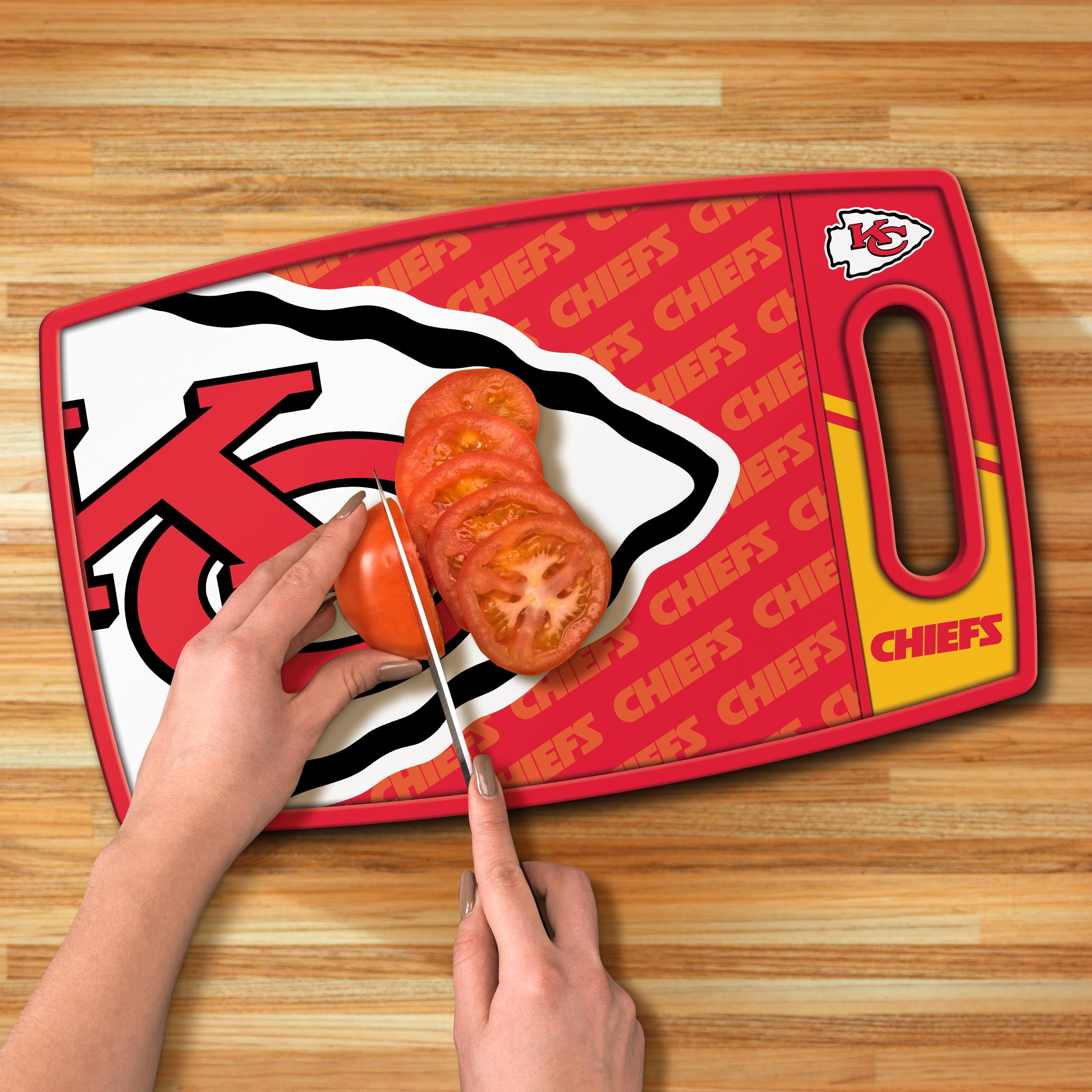 NFL Kansas City Chiefs Logo Series Cutting Board