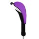 thumbnail image 1 of Juego de 3 fundas negras para cabeza de palo de golf que se adaptan a palos de golf de gran tamaño, utilitarios y de calle., 1 of 2