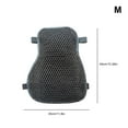 thumbnail image 2 of Thinsony Motorcycle Seat Cover Breathable 3D Motorbike Pad Outdoor Comfortable Summer Riding Racing Saddle Cushion Protector M 1Set, 2 of 6