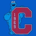 thumbnail image 2 of Men's Sesame Street Cookie Monster 1969 Graphic T-Shirt, 2 of 5