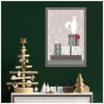 thumbnail image 7 of Amanti Art Retro cat and gifts Framed Canvas Wall Art Print, 7 of 7