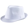 thumbnail image 1 of Dress Up America 942-W Fedora Hat, White, 1 of 1