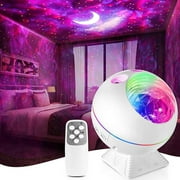 Starry Sky Projector For Kids Baby,led Night Light Planetarium Galaxy Lamp,with Bluetooth Timer