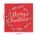 thumbnail image 4 of Yhmxh Christmas Napkins, 20Pcs Red and White Christmas Paper Napkins Disposable Snowman Christmas Cocktail Napkins White Merry Christmas Napkins for Xmas Winter Holiday Dinner Party Supplies, 4 of 7