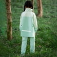 thumbnail image 5 of MEZZALL Girls Raincoats And Pants Sets Full Body Coverage Kids Rain Suit For School Outdoor Activities Youth Rain Gear Birthday Baby Dailywear, 5 of 8