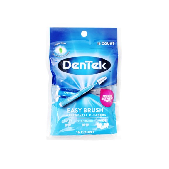 DenTek Easy Brush Interdental Cleaners Mint - 16 CT