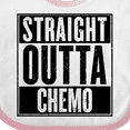 thumbnail image 4 of Inktastic Straight Outta Chemo Boys or Girls Baby Bib, 4 of 4