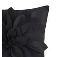 thumbnail image 5 of Fennco Styles Sara's Garden Collection Contemporary Felt Dahlia Petal 17 x 17 Inch – Variety Color Throw Pillows and Cases for Couch, Bedroom and Living Room Décor, 5 of 22