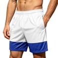 thumbnail image 2 of QSAWXQZ Men's Athletic Shorts Elastic Waist Drawstring Loose Cotton Summer Bottoms with Pockets XL, 2 of 7