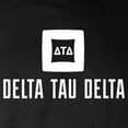 thumbnail image 3 of CafePress - Delta Tau Delta White Stacked Signature Long Sleeve T Shirt - Long Sleeve Dark T-Shirt, 3 of 4