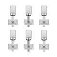 thumbnail image 1 of tornillos para aletas de tabla de surf, sin herramientas, de acero inoxidable, para SUP, surf, longboard, remo, color plateado, 1 of 5