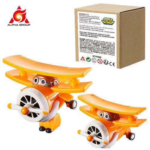 36 Tipos Super Wings 2quot; Escala Mini Transformación Anime Deformación Avión Robot Figuras de acción Transformación Juguetes para niños Regalos Tan Jianjun unisex