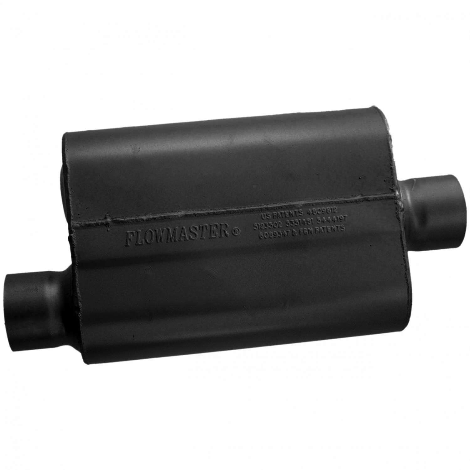 Flowmaster 43041 40 Series Muffler - 3.00 Offset In / 3.00 Center Out - Aggressive Sound
