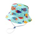 thumbnail image 1 of Chapeau de Soleil avec Rabat de Nuque Séchage Rapide Pliable Upf 50+ Protection Uv Chapeau d'Été pour Bébé Bonnets pour Bébé 2-4 Ans Garçons Filles Mode, 1 of 3