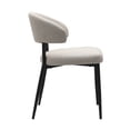 thumbnail image 2 of Curved Back armless Upholstered Dining Chair (Set of 2), 2 of 3