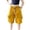 Yellow, variant on Girls Bermuda Cargo Shorts Kids Elastic Drawstring Waist Lightweight Loose Fit Mid Shorts with Pockets Summer Casual Streetwear Shorts(Hot Pink,15-16 Years)