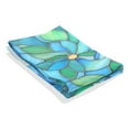 thumbnail image 6 of WOBOGO Light Blue Green Glass Tapestry 90×60in Home Living Room Bedroom Wall Hanging Ornaments, 6 of 10