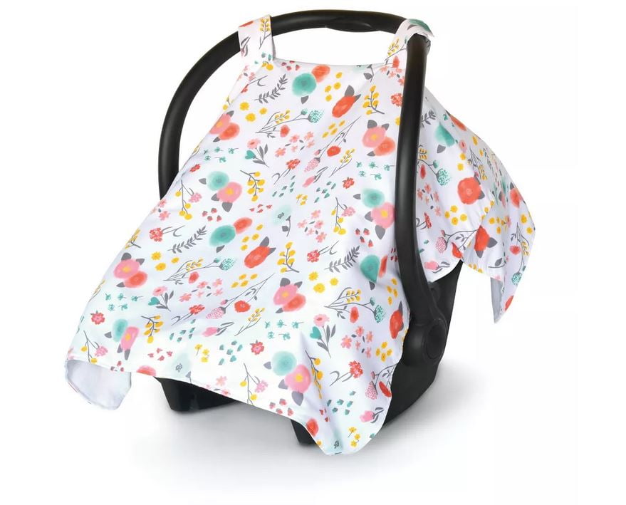 Go by Goldbug Car Seat Canopy Cover Floral