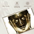 thumbnail image 6 of Elephant Stock Gold Faced Buddha Wall Art - Horizontal Canvas Wall Art - Living Room Wall Decor - Photography Wellness Canvas - White And Gold Decor - 30" x 20", 6 of 8