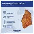 thumbnail image 6 of Downtown Pet Supply Pig Ears For Dogs - 6.5" Jumbo Dog Chew - 5 Pack, 6 of 8