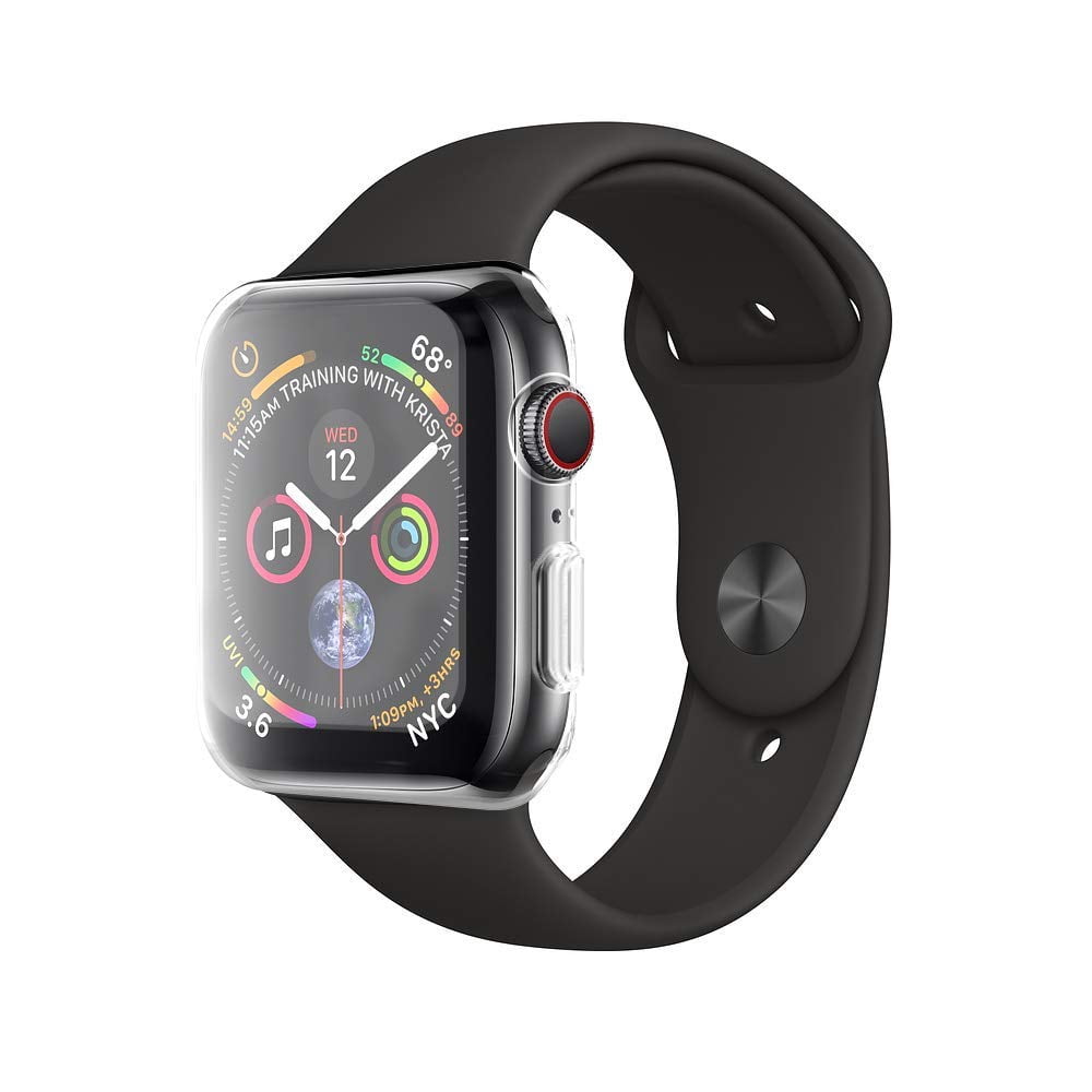 Case for Apple Watch Series 4 Screen Protector 44mm, 2018 New iWatch  Overall Protective Case TPU HD Clear Ultra-Thin Cover for Apple Watch  Series 4 (44mm) 2 pack, I0491 - Walmart.com
