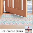 thumbnail image 3 of Pastel Geometric Pattern Door Rugs,Washable Non Slip Door Mats Indoor,Decorative Door Mats,Entry Mat Indoor for Entrance,Bedroom,Kitchen,Bathroom,17"x30", 3 of 6