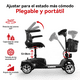 thumbnail image 2 of Scooter Eléctrico para Discapacitados Honey Whale Yl-07 Negro, 2 of 6