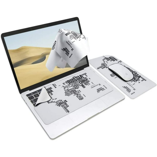 S 3in1 Mouse Pad, MultiFunctional Microfiber Mouse Pad for Laptop