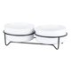 thumbnail image 1 of Dog Food Water Bowls with Stand Cat Ceramic Eating Drinking Feeders,E, 1 of 1