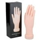 thumbnail image 5 of Mano de práctica de uñas para uñas acrílicas, mano de maniquí para práctica de uñas, mano falsa flexible y flexible, mano de práctica de uñas, 1 pieza, 5 of 5