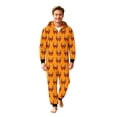 thumbnail image 3 of KICILVS Family Matching Christmas Pjs Cute Reindeer Onesie Pajamas Holiday Deer Hooded Zip Up Jumpsuit Sleepwear for Festive Cheer, 3 of 8