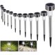 thumbnail image 1 of Solar Garden Outdoor Ground Lights 12pcs Waterproof Garden Lamps Wireless LED Lamp Decoration Cold White Outdoor Solar Lighting for Paths Lawn Automat, 1 of 5