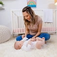 thumbnail image 6 of Comfy Cubs Organic Rayon Made from Bamboo Baby Washcloths, 6 Pack, Ultra-Soft Fabric (White), 6 of 7